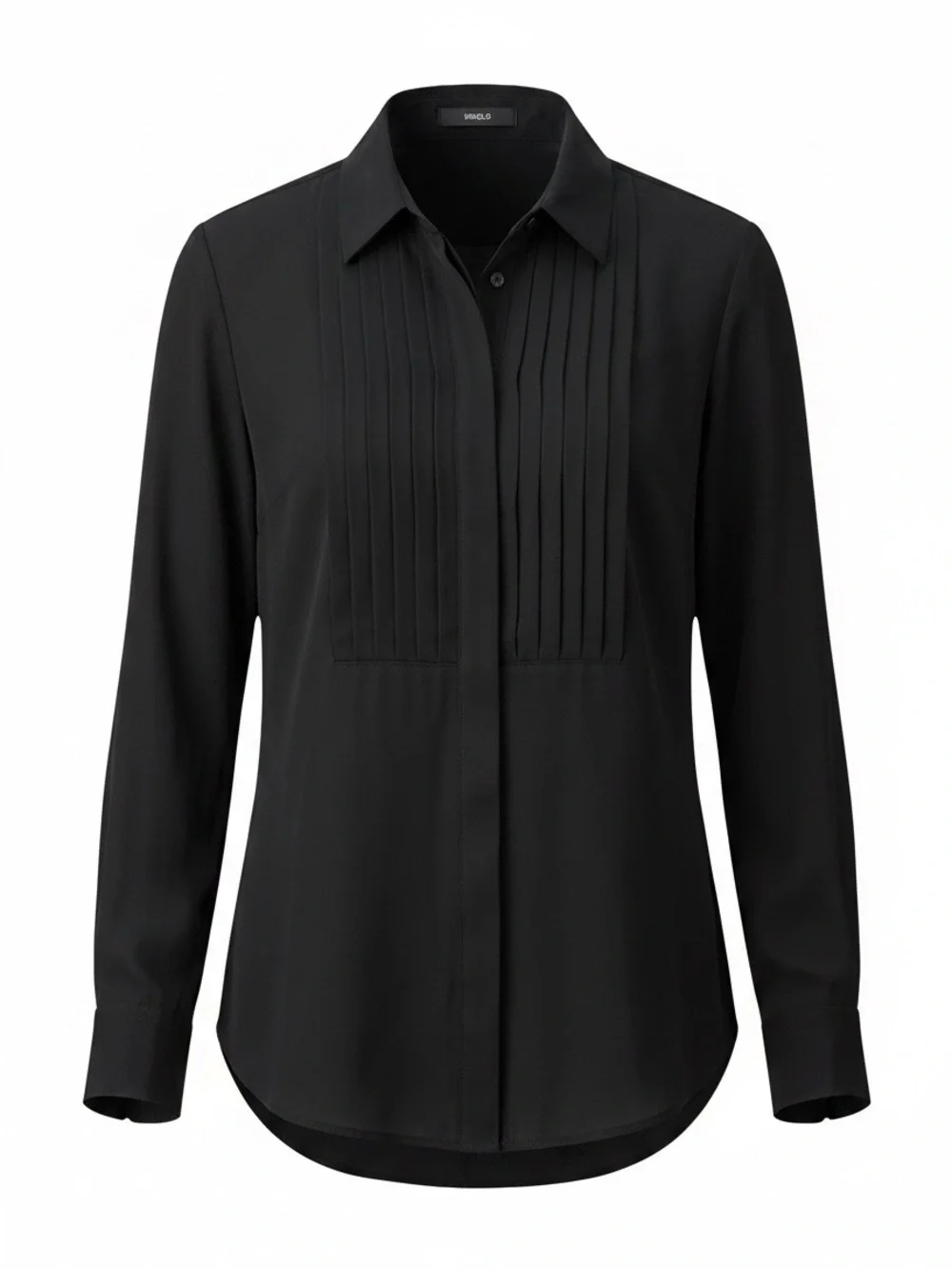 J. Crew Black Sheer Blouse